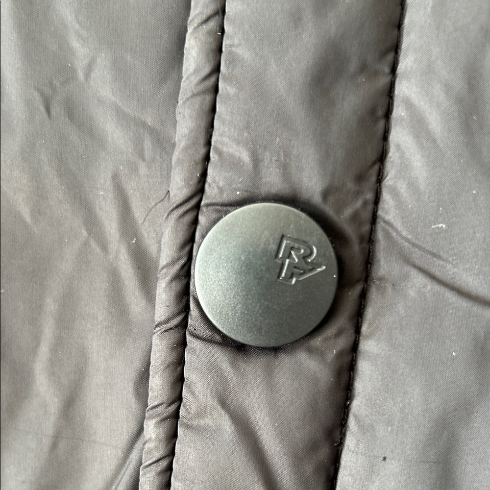 Men's Black Insulated Coat Race Face size L - Picture 3 of 13